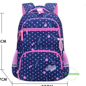 sac pointé en rose pour fille