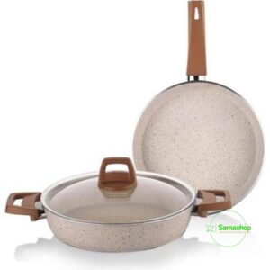 Poêle antiadhésif 26CM 2PCS