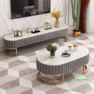 Table Télé-Concourt Grise en dio