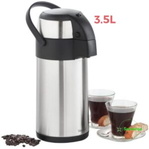 Thermos à pompe en acier inoxydable 3.5Ltrs