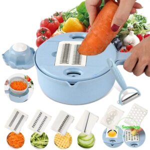 Coupe de légumes manuel 6lames