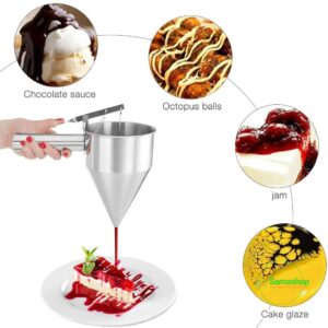 Entonnoir Distributeur de sauce en inox