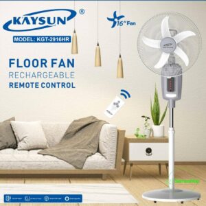 Ventilateur Rechargeable Kaysun KGT- 2916HR