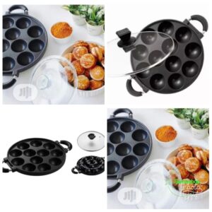 Poêle antiadhésif pour beignets 12trous