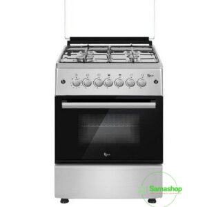 Cuisiniere 4feu ROCH En inox 50/50