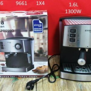 Siroca-Machine à Café Espresso 1.5LTRS