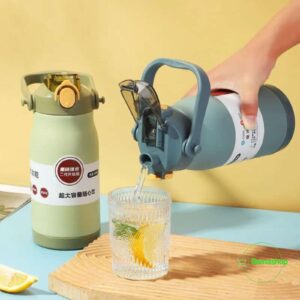 Thermos en paille Double paroi 1200ML