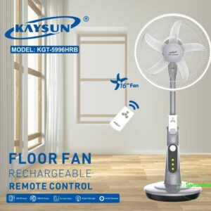 Kaysun Double Pile-Ventilateur Rechargeable KGT-5996HRB
