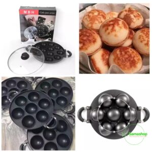 Poêle pour beignets 7trous