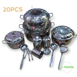 Tasse Ensemble en Acier inoxydable 20PCS