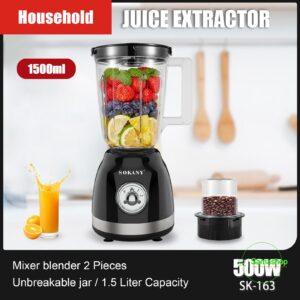 Sokany juicer blender 2en1 SK-163