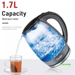 Chauffe eau électrique en verre