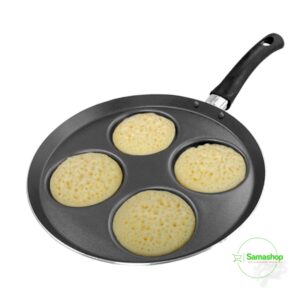 Poêle 4Trous antiadhésive pour crêpe 24CM