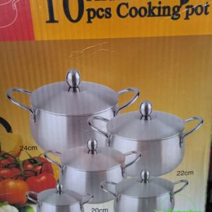 Marmites en aluminium 10PCS