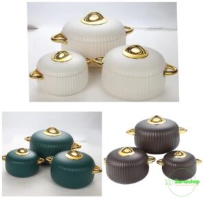 Casserole Thermique mache doree 3PCS