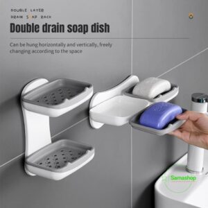 Porte savon en plastic