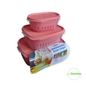 Gamelle 3Pcs en passoire