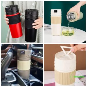 Thermos digital affiche la température 480ML