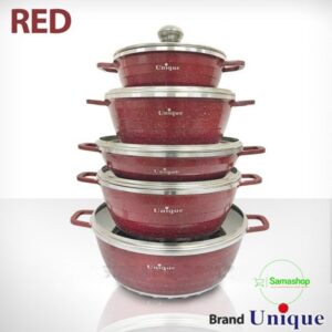 Casserole Unique ensemble 10pcs