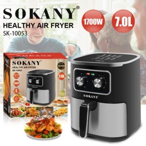 Sokany SK-10053 Air fryer manuel sans huile 7.0LTRS